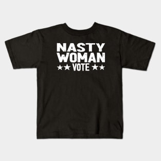 nasty woman vote Kids T-Shirt